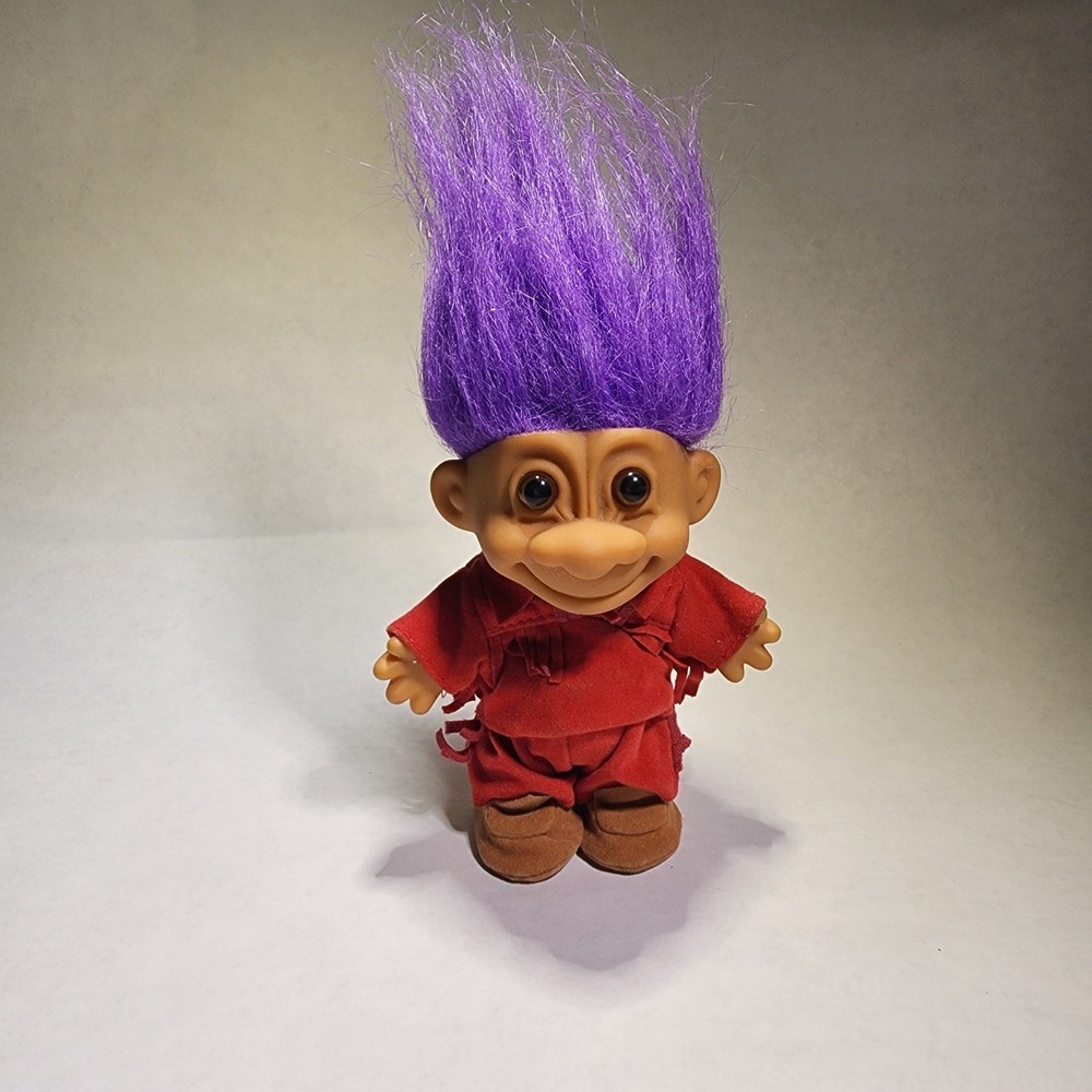 DANIEL BOONE/DAVY CROCKETT - 5" Russ‎ Troll  Doll